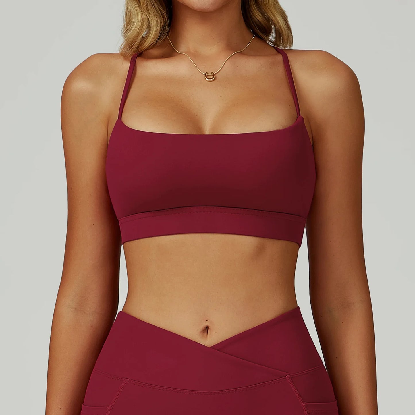 Summer Sexy Cross Beauty Back Sports Bras Women Fitness Vest Sports Top Yoga Bra Running Fitness Breathable Shockproof Yoga Bra