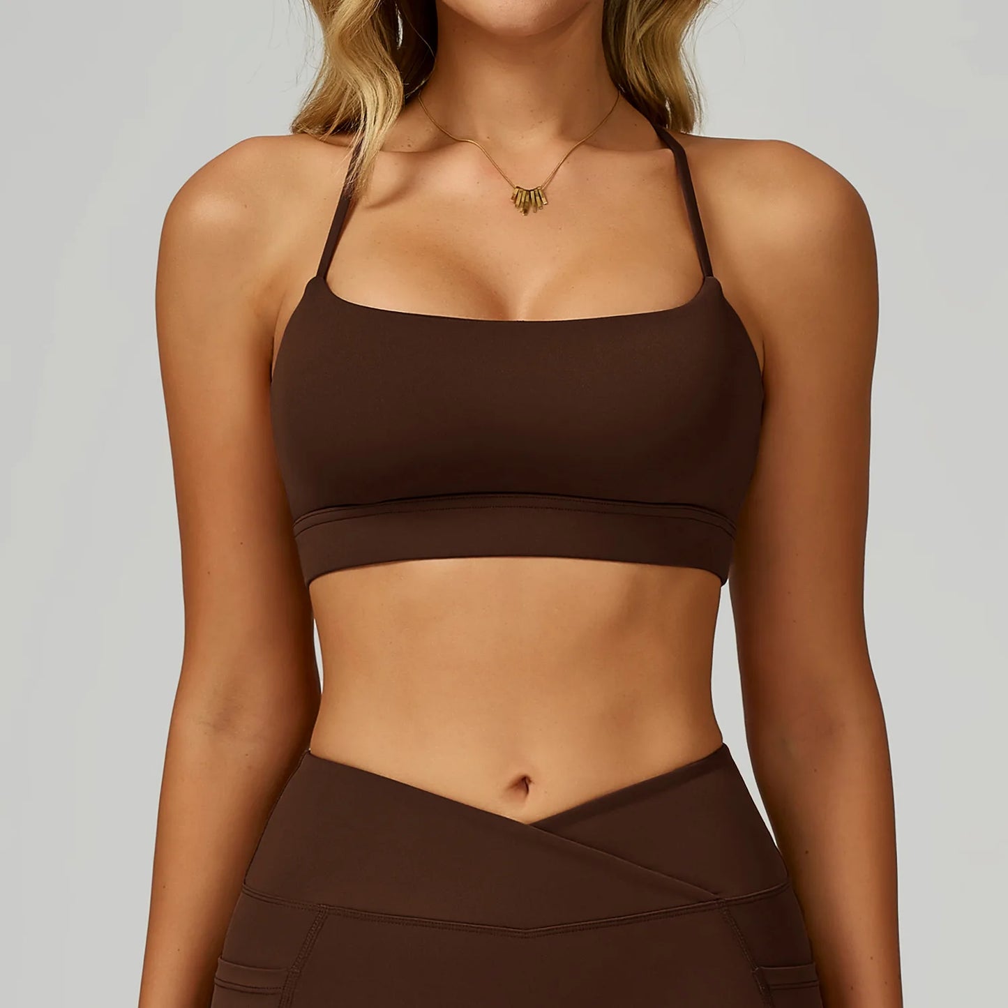 Summer Sexy Cross Beauty Back Sports Bras Women Fitness Vest Sports Top Yoga Bra Running Fitness Breathable Shockproof Yoga Bra