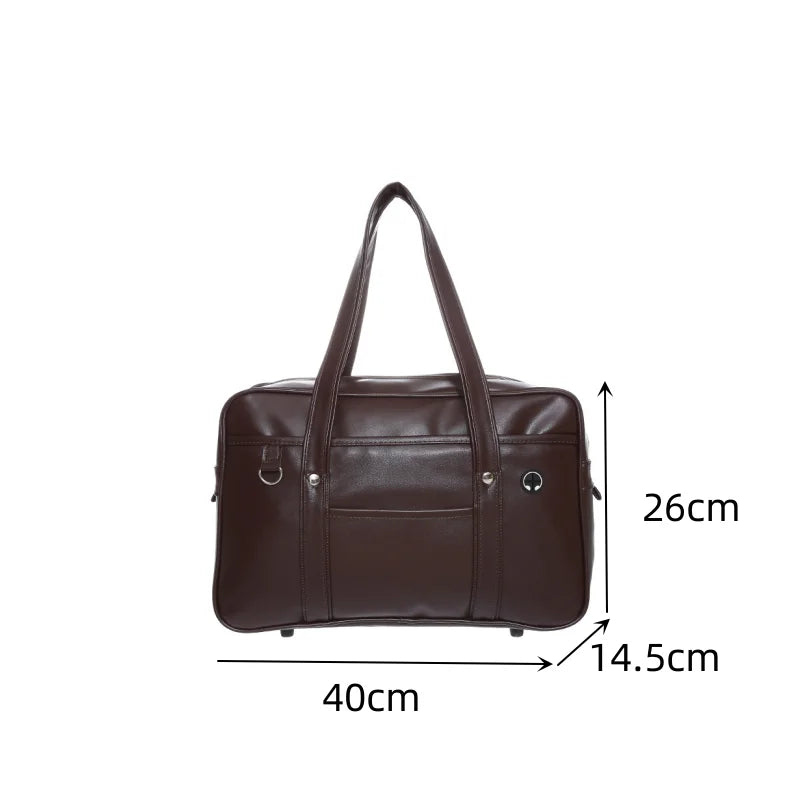 Chic Preppy Style Waterproof Shoulder Bag