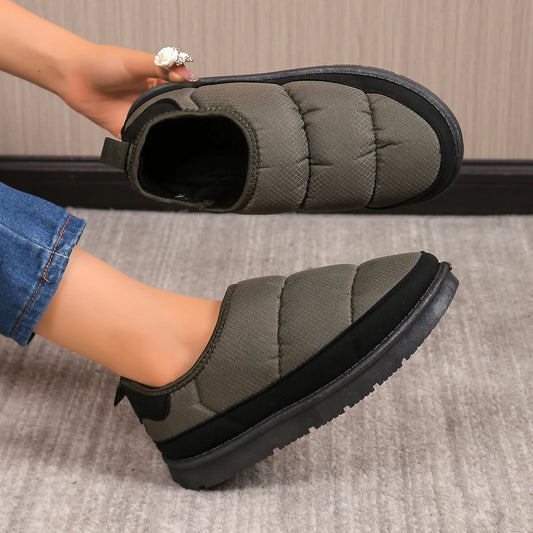 women's shoes new bread vamp women's snow boots warm short plush boots large size women's winter casual shoes casual sneaker