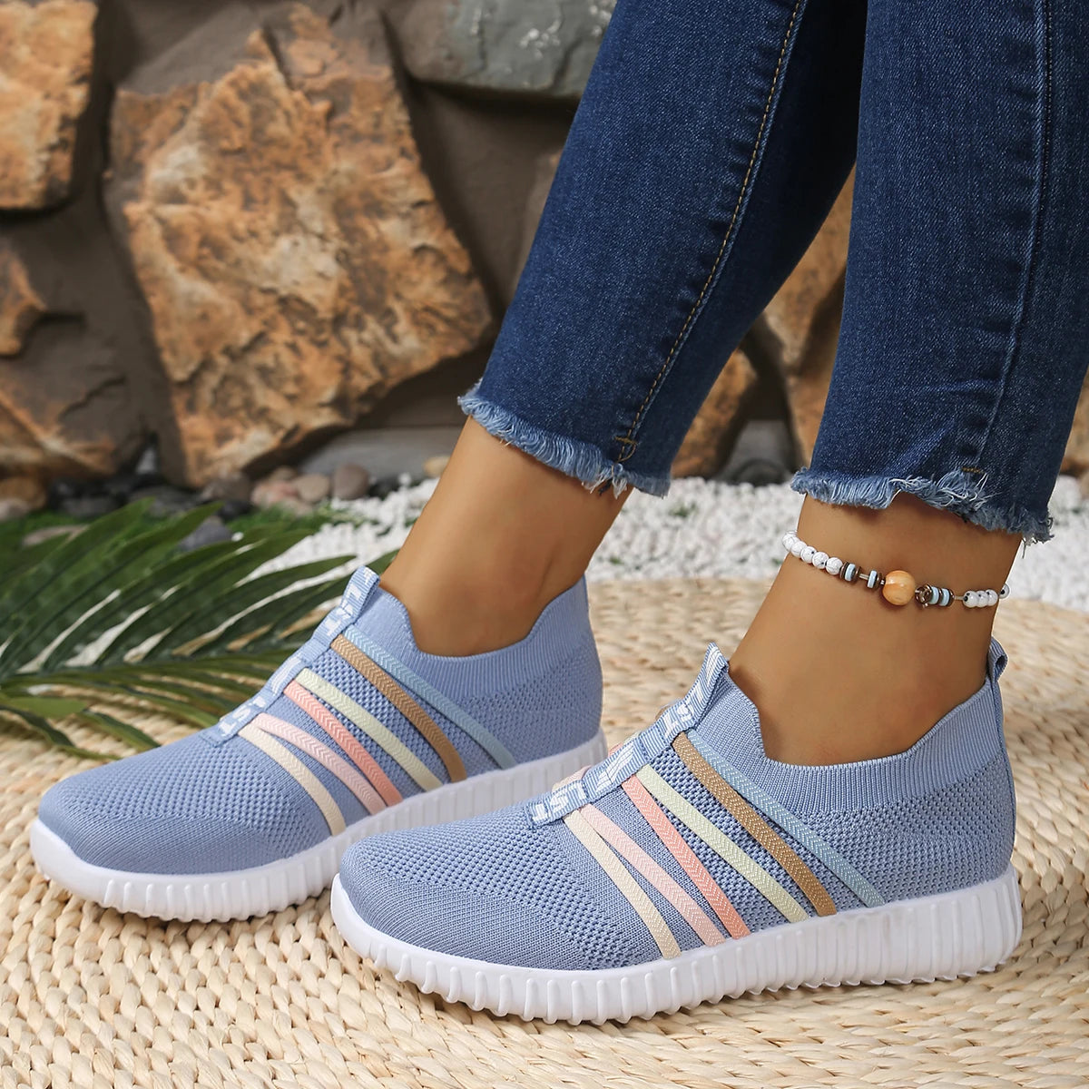 Women shoes casual sneaker you must wear a rainbow belt when you go out shoes woman 2025 cheap shoes clearance free shipping