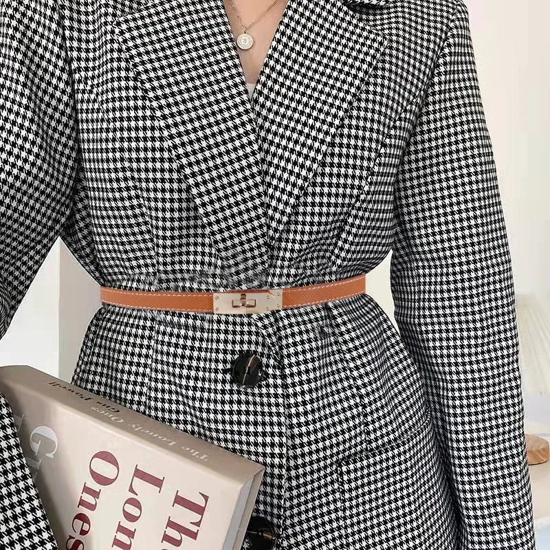Adjustable PU Leather Ladies Dress Accessories Belts Skinny Thin Women Waist Belts Strap Alloy Buckle Female Fashion Waistband