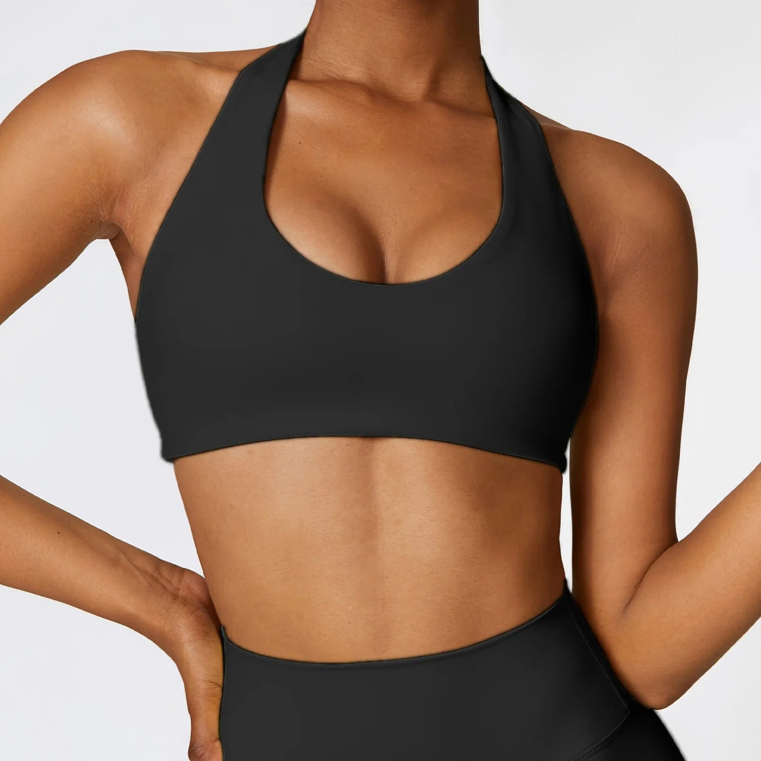 Women Sports Underwear Push Up Fitness Halter Yoga Bra Workout Bra Sport Tops Women Breathable Running Vest Shockproof Gym wear