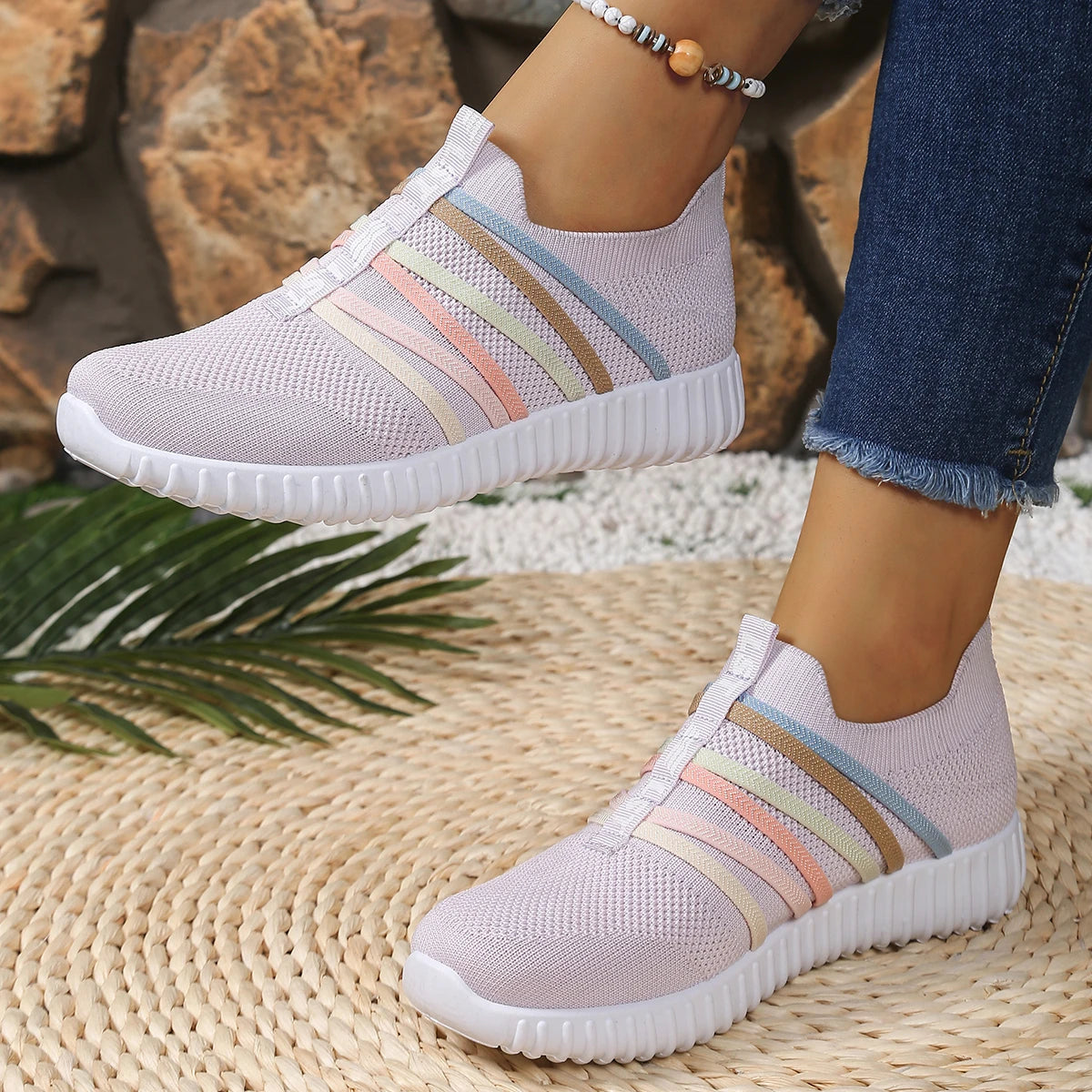 Women shoes casual sneaker you must wear a rainbow belt when you go out shoes woman 2025 cheap shoes clearance free shipping