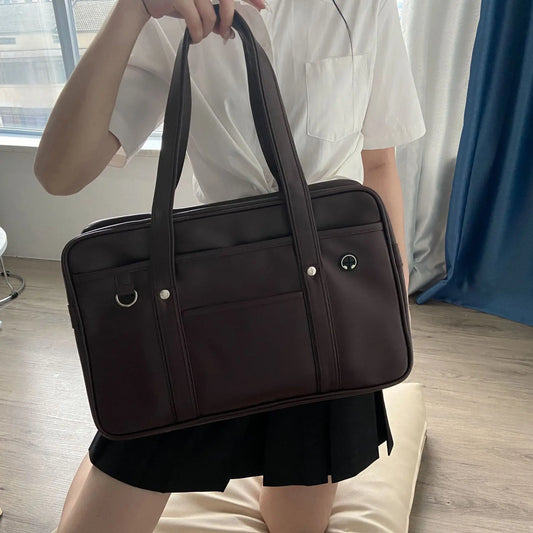Chic Preppy Style Waterproof Shoulder Bag