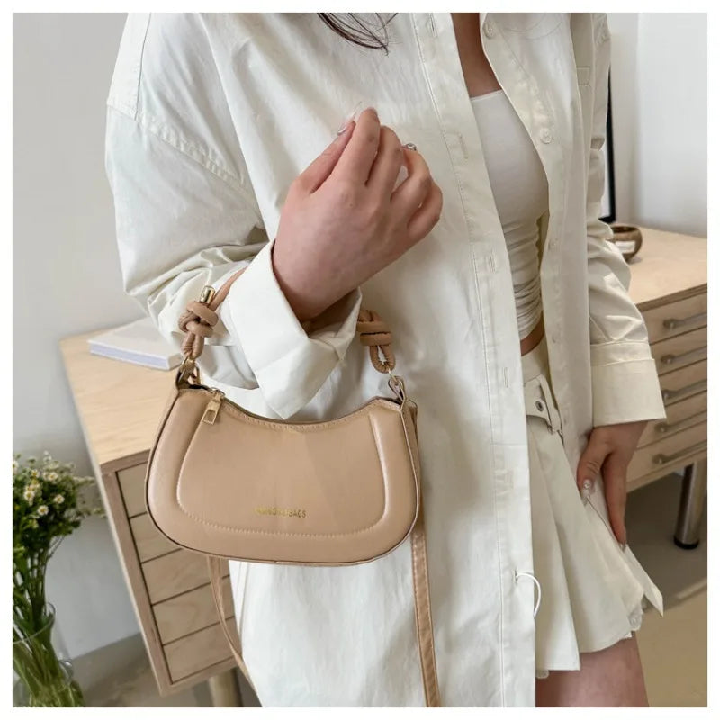 Trendy Soft Pu Leather Shoulder Bag, Women Stylish Tote Purse Phone Bag, Elegant Design Crossbody Bags Perfect for Everyday Use