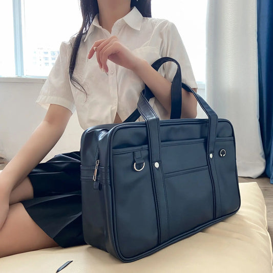 Chic Preppy Style Waterproof Shoulder Bag