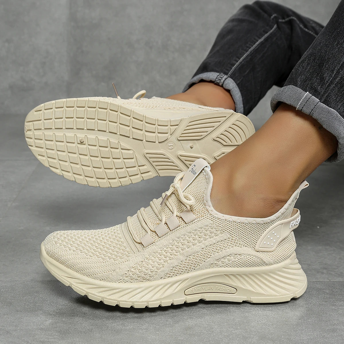 women shoes casual sneaker fall 2025 new fashion leisure sports single shoes wholesale cross-border factory trend fly weaving
